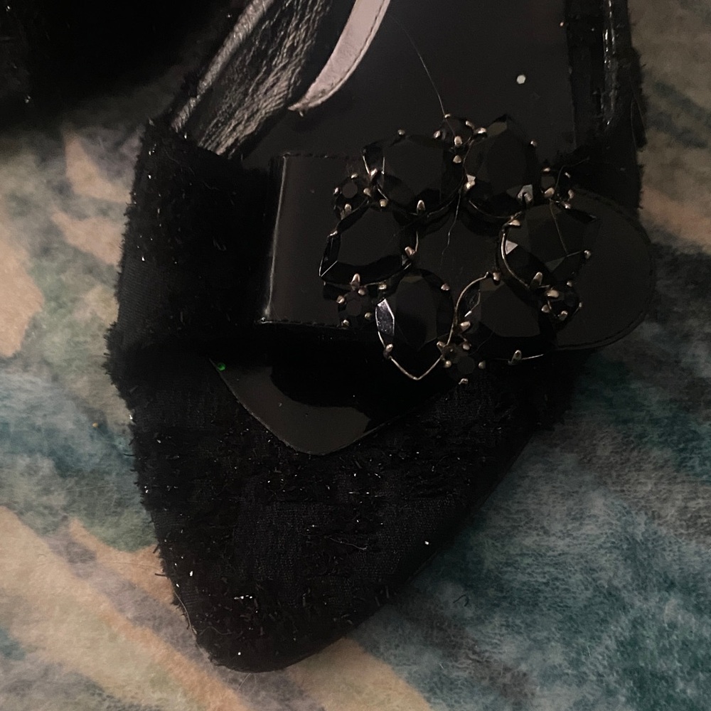 Elegant Black Women's Shoes Giuseppe Zanotti size 6.5 / 37 - Picture 4 of 6